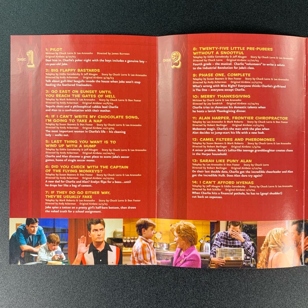 Two and a Half Men Complete Seasons 1 and 2 DVD Bundle Set. - Picture 6 of 16